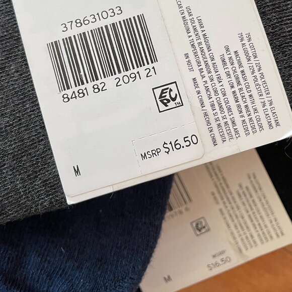 3 PACKS included. SIZE 8-12 Levi's NO SHOW 3 Pair Superior Comfort Socks! - Picture 3 of 5